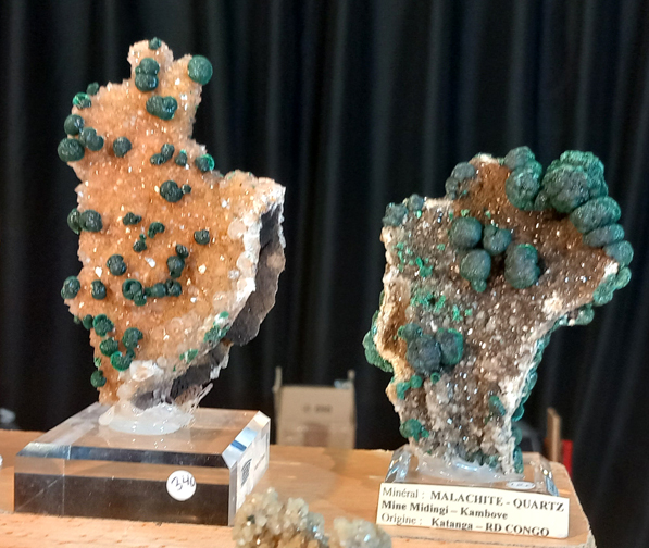 Malachite - Quartz (Congo)