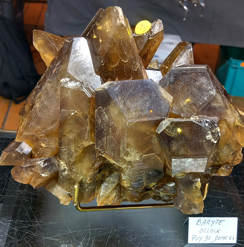 Baryte (Pièce de musée)
